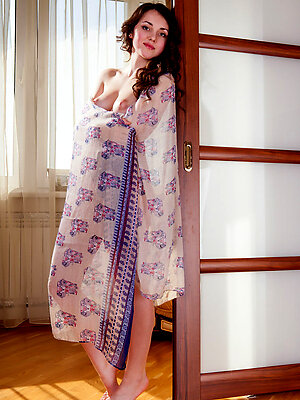 Lovely, lusty Conchita has lovely breasts and kissable nipples, but look at her long sexy legs and nice round buttocks.